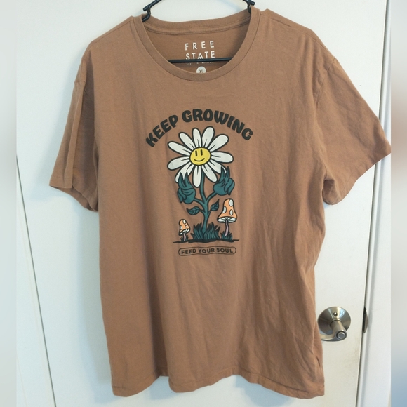 Unisex "Keep Growing" Graphic T-Shirt by Free State - Picture 2 of 4
